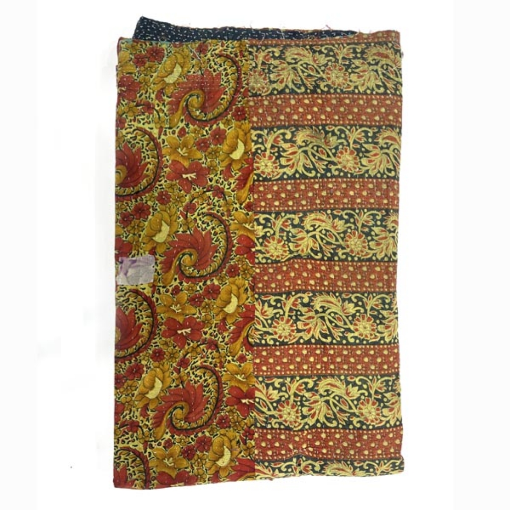 VINTAGE COTTON KANTHA GUDRI