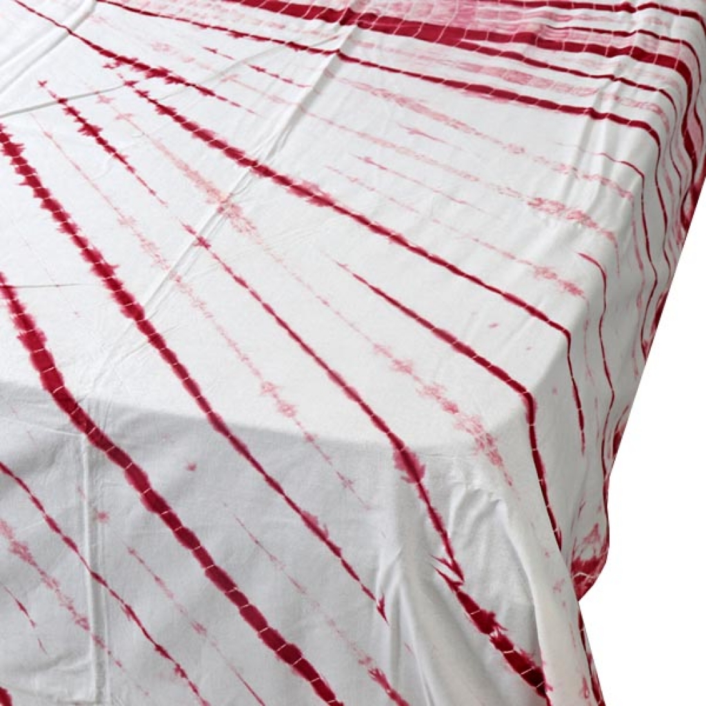 TIE DIE PRINT HANDMADE COTTON BEDSHEET