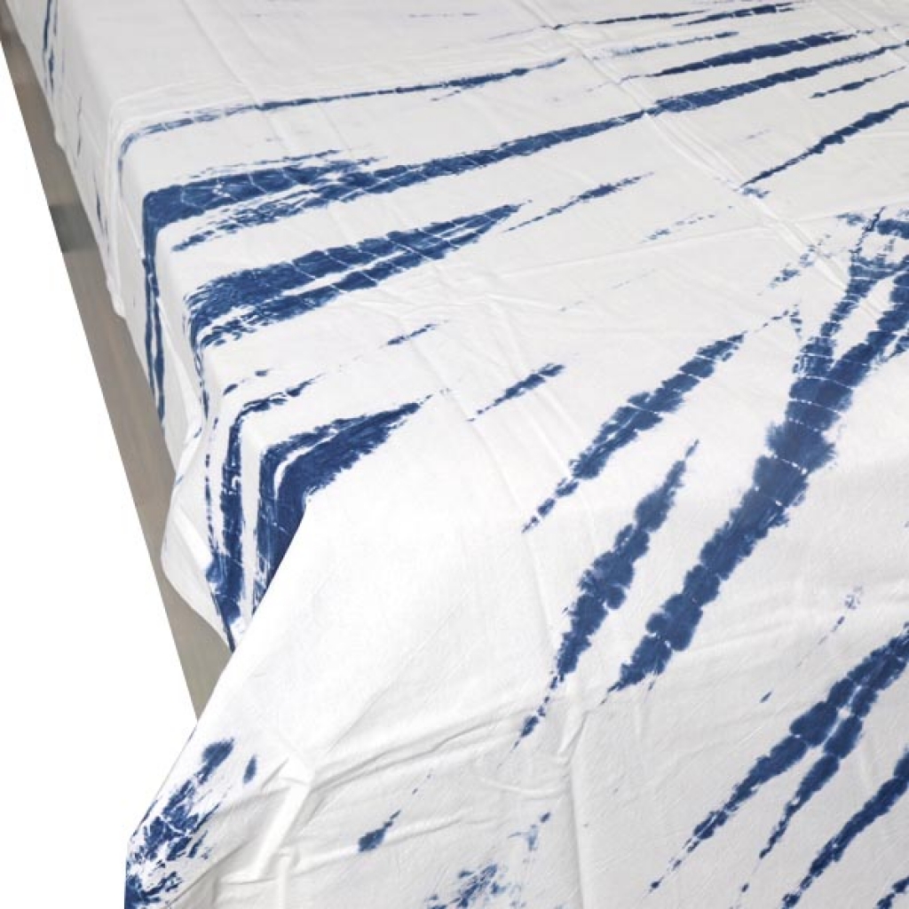 TIE DIE PRINT HANDMADE COTTON BEDSHEET