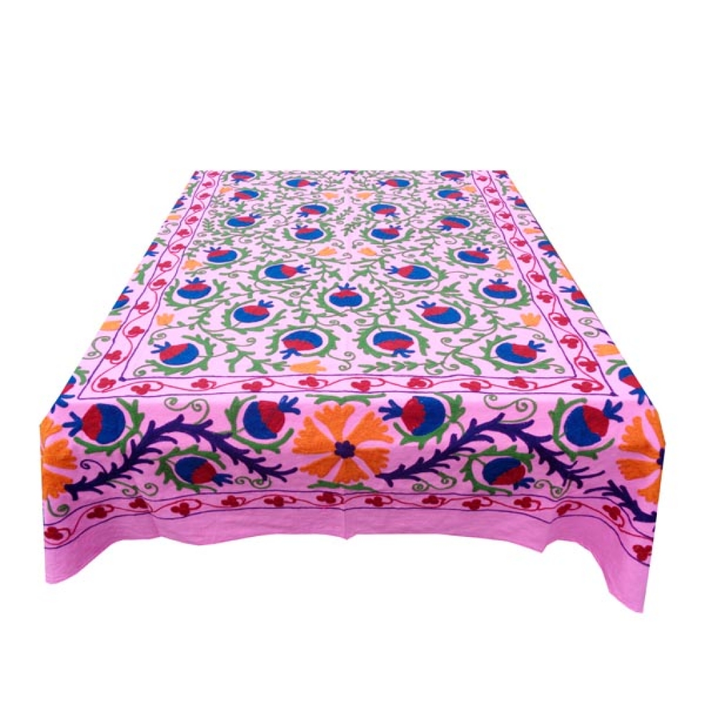 HANDMADE EMBROIDARY WORK COTTON SUZANI BEDCOVER