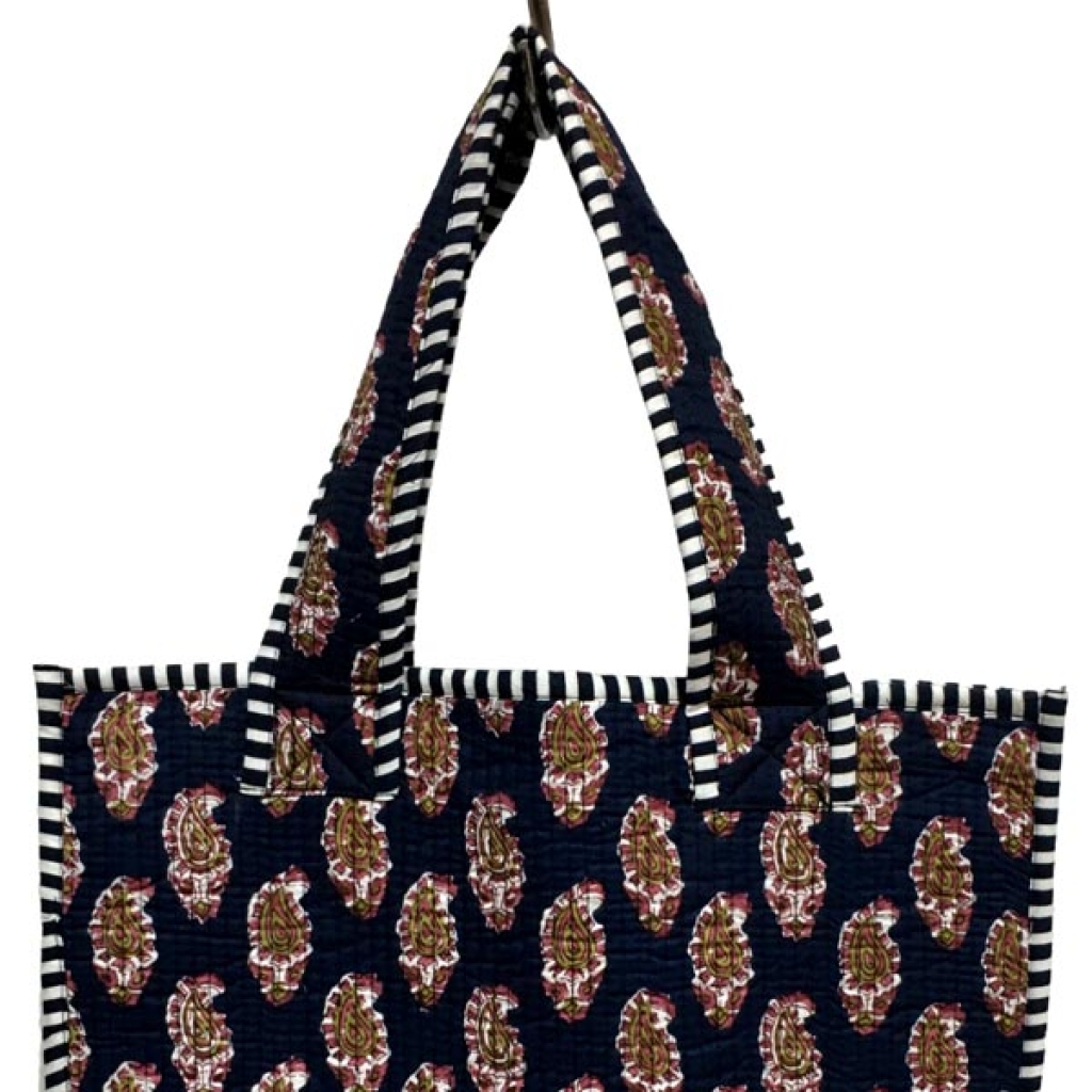 COTTON MACHINE QUILTED BAG