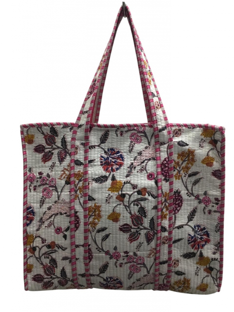 COTTON QUILTED TOTE BAGS