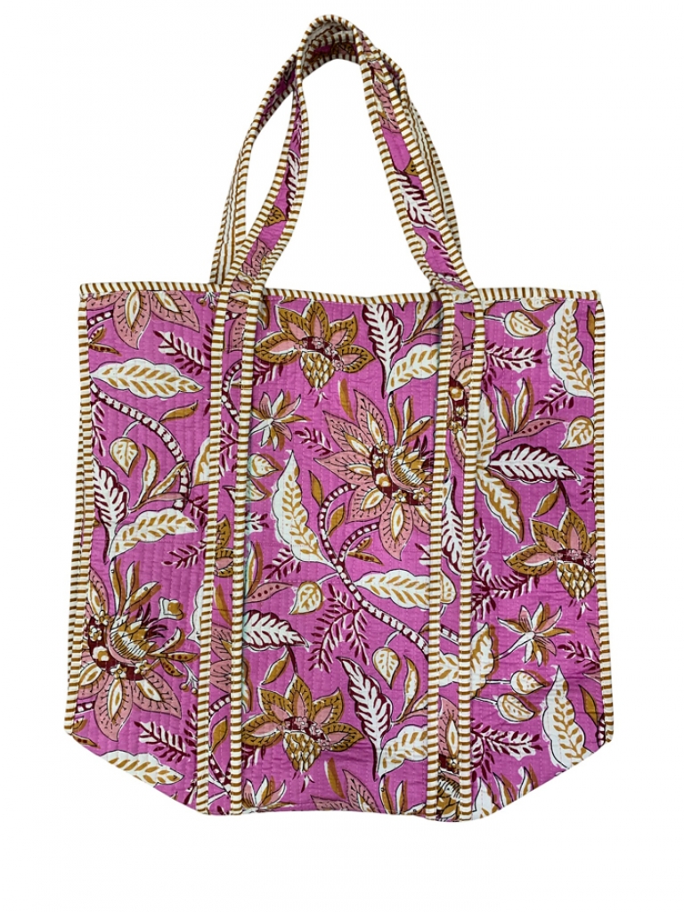COTTON QUILTED TOTE BAGS