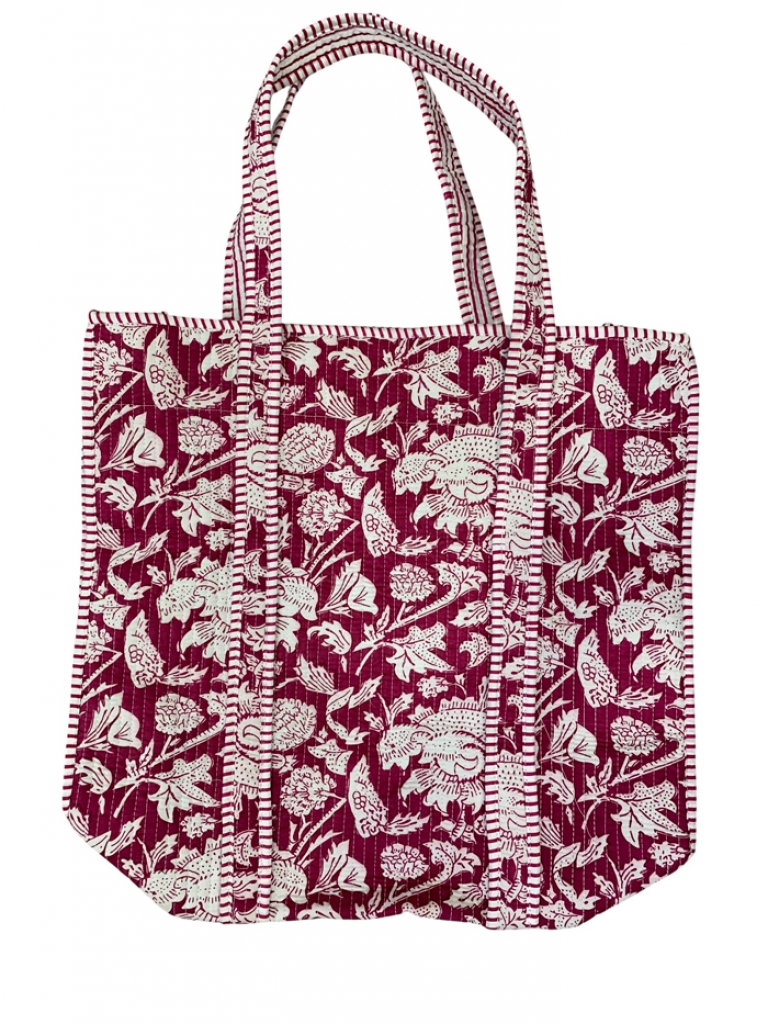 COTTON QUILTED TOTE BAGS