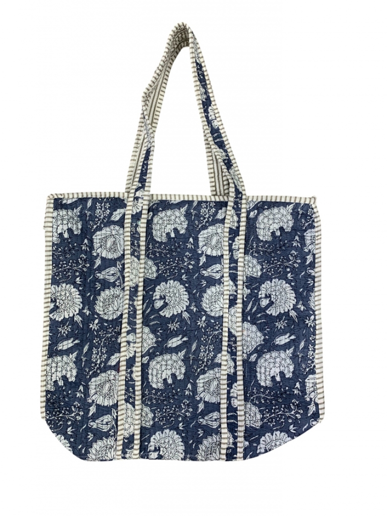 COTTON QUILTED TOTE BAGS